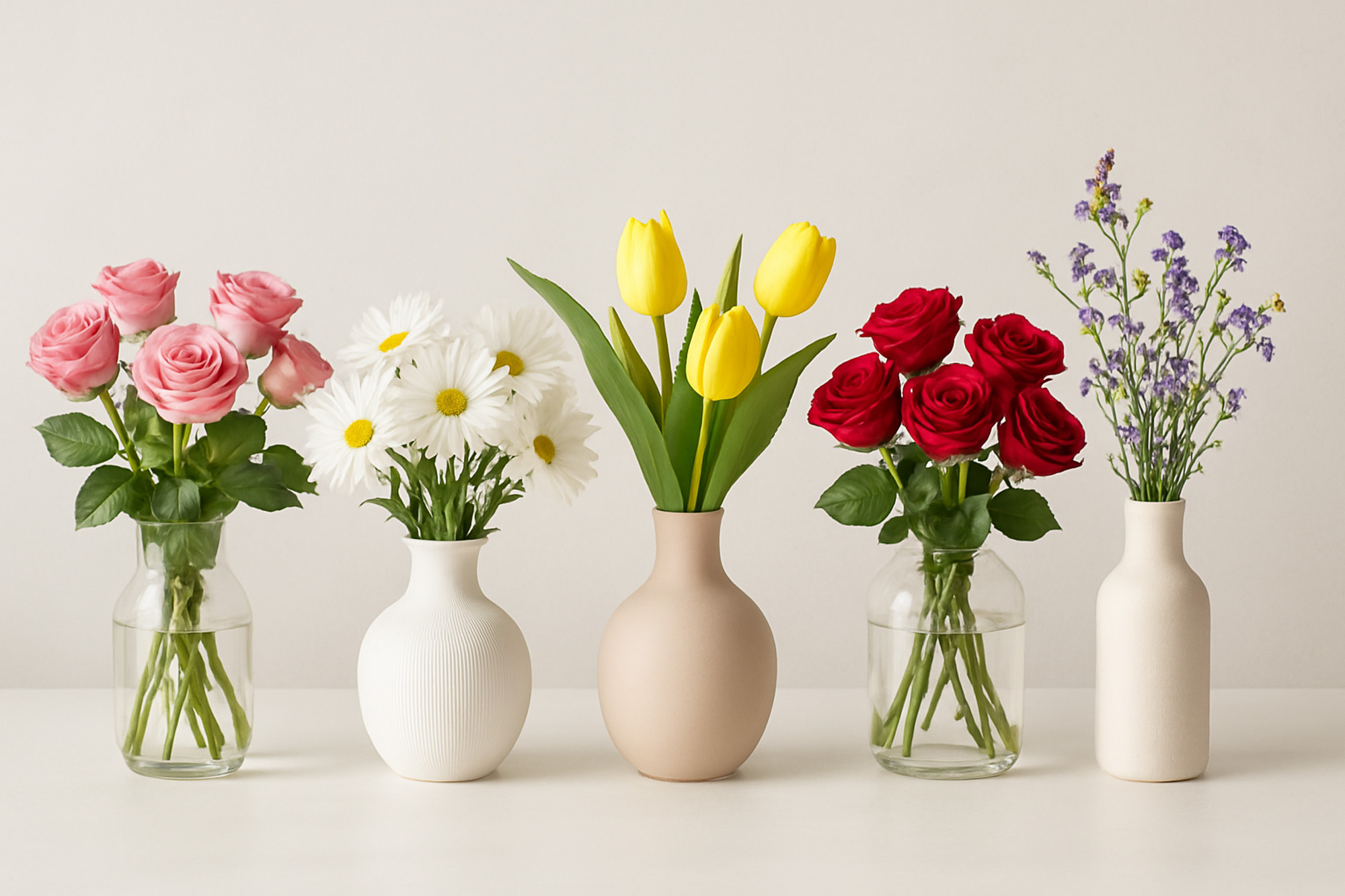 vases